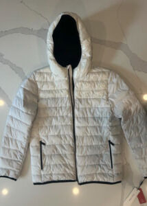 Calvin Klein Infinite Stretch Sorona Aura Puffer Coat Medium -NEW